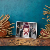 Plaque de collage photo de style rétro moderne Gla (Côté)