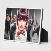 Plaque de collage photo de style rétro moderne Gla (Côté)