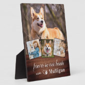 Plaque de collage photo personnalisée pour mémoria (Côté)