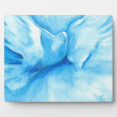 Plaque de Colombe Turquoise (Devant)