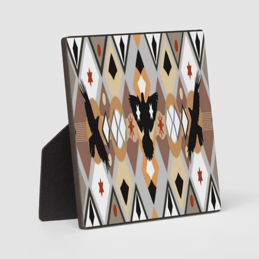 Plaque de corneille amérindienne (Recto)