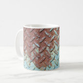 Plaque de diamant 4 Mug (Devant gauche)
