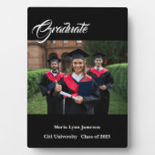 Plaque de fin d'études (Devant)