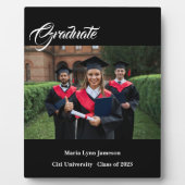 Plaque de fin d'études (Devant)