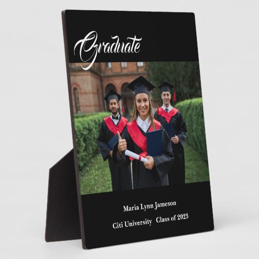 Plaque de fin d'études (Côté)