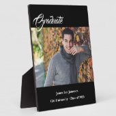 Plaque de fin d'études (Côté)