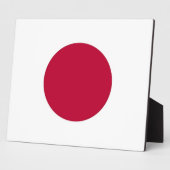 Plaque de Flag du Japon (Côté)