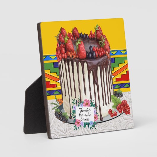 Plaque de gâteau Divinitement Décadente (Recto)