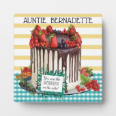 Plaque de gâteau Divinitement Décadente (Devant)