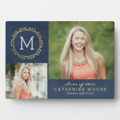 Plaque de graduation de la première version modifi (Devant)