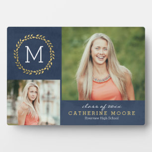 Plaque de graduation de la première version modifi