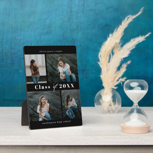 Plaque de graduation en COULEUR modifiée (Côté)