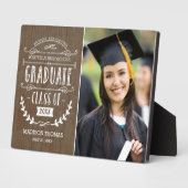 Plaque de graduation naturelle (Côté)