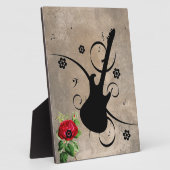 Plaque de guitare (Côté)