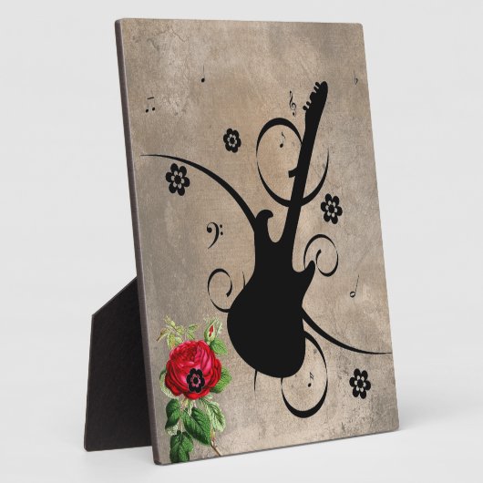 Plaque de guitare (Côté)