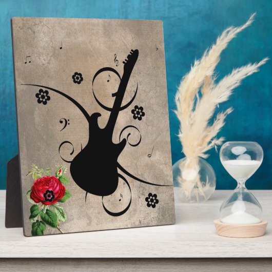 Plaque de guitare (Côté)