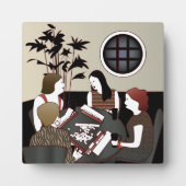 Plaque de jeu Mah Jongg (Devant)