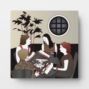 Plaque de jeu Mah Jongg