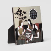 Plaque de jeu Mah Jongg (Recto)