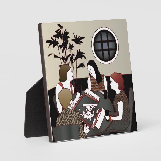 Plaque de jeu Mah Jongg (Recto)