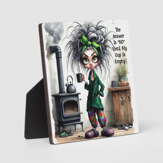 Plaque de la coupe vide avec de l'Easel (Recto)