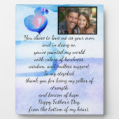 Plaque de la journée des Pères du coeur (Devant)