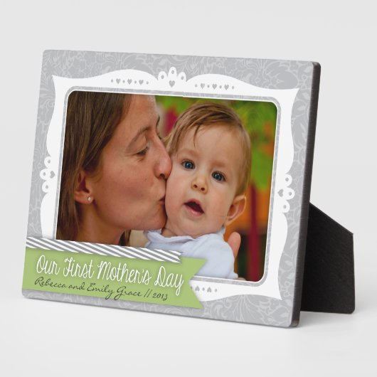 Plaque de la première fête des mères (Côté)