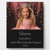 Plaque de la Reine Pageant (Devant)