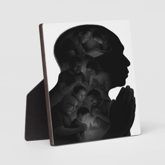 Plaque de la table Faith Journey de grand-père (Recto)