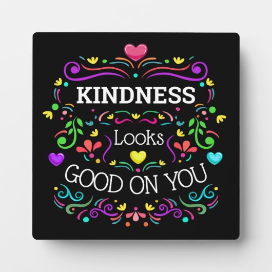 Plaque de la table KINDNESS (Devant)
