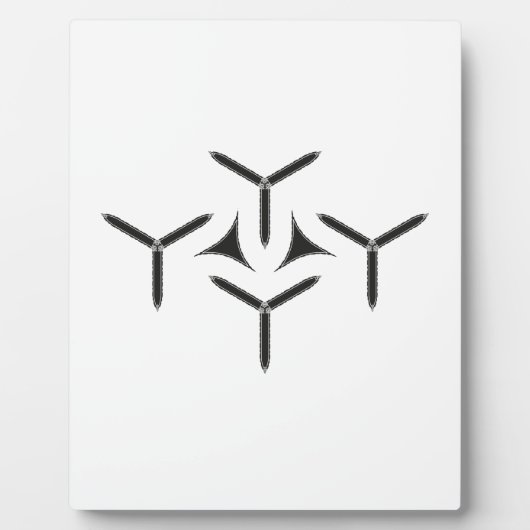 Plaque de lame gothique (Devant)