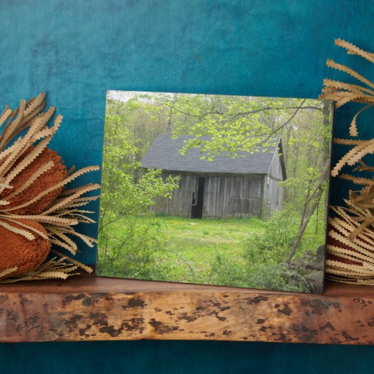 Plaque de l'ancienne grange (Côté)