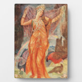 Plaque de l'autel de la déesse wiccane Inanna/Isht (Devant)