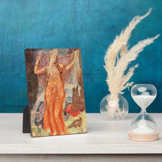 Plaque de l'autel de la déesse wiccane Inanna/Isht (Côté)