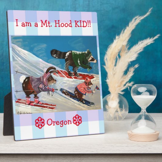 Plaque de l'équipe de ski Mme Elizabeth (Côté)