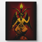 Plaque de levage de chèvre satanique 8x10 (Devant)