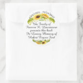 Plaque de livre en Memoriam Sticker (Sac)