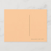 Plaque de mode Kiss ~ Carte postale / Invitations (Dos)