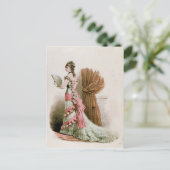 Plaque de mode ~ Robe de carte postale Français Vi (Debout devant)