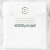 Plaque de monogramme, autocollant neutre du livre  (Sac)