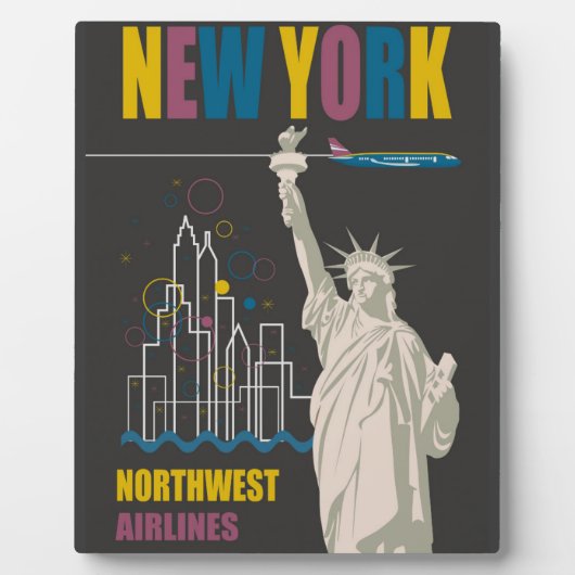 Plaque de New York (Devant)