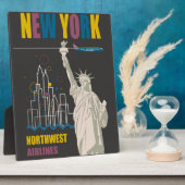 Plaque de New York (Côté)