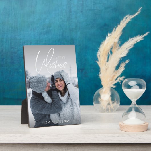 Plaque de Noël de voeux de Noël (Côté)