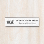 Plaque de nom (Devant)