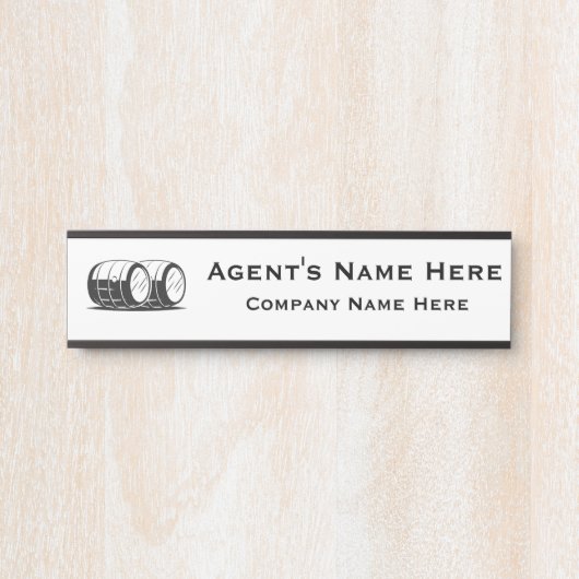 Plaque de nom (Devant)