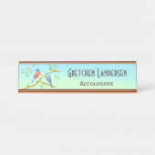 Plaque de nom Bluebirds (Devant)