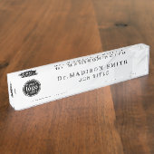 Plaque de nom de bureau personnalisée (Taille)