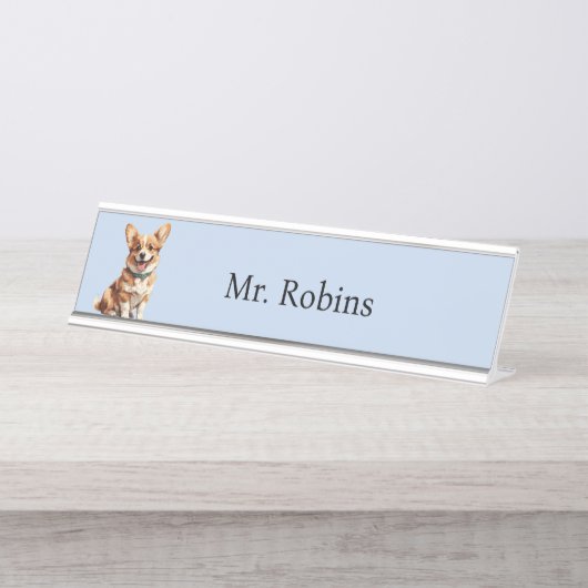 Plaque de nom de chien (Devant)