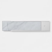 Plaque de nom de pendaison en pierre de marbre (Devant)