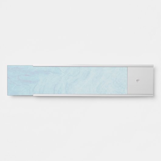 Plaque de nom de pendaison en pierre de marbre (Devant)